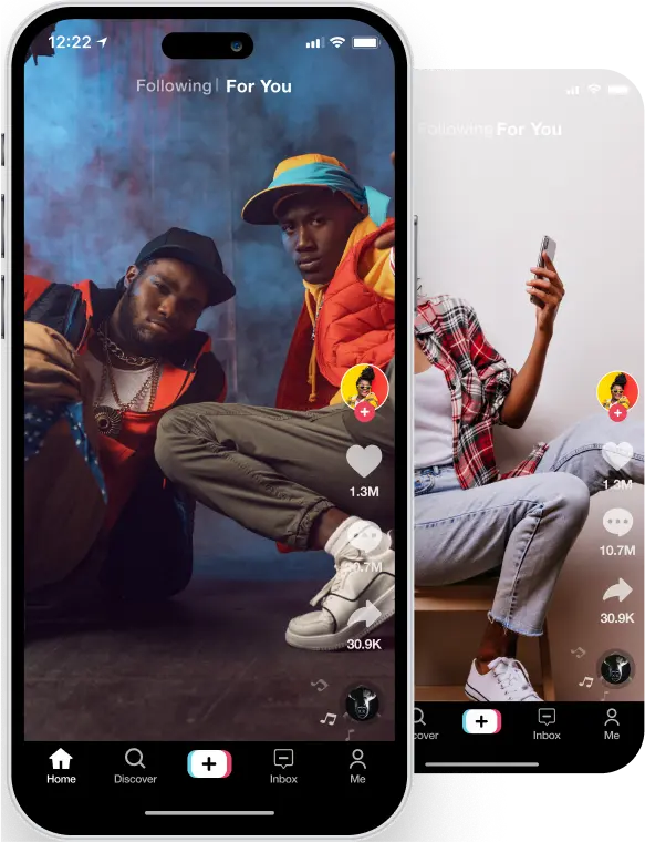 TikTok videos featuring artists promoting music
